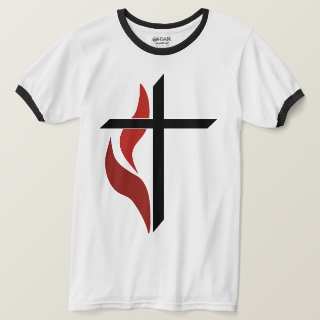 Flaming Kor T Shirt (Design framsida)