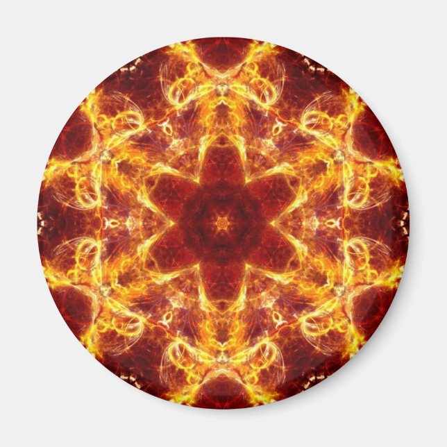 Flaming Lotus Magnet (Framsidan)