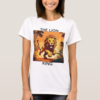 "Flaming Majesty - Lejon's Roar T-Shirt" T Shirt