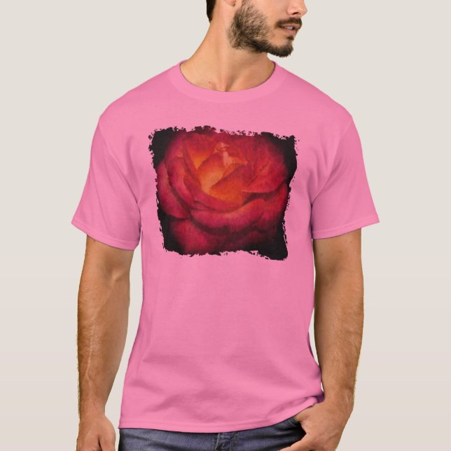 Flaming Ro Oljemålning Tee (Framsida)