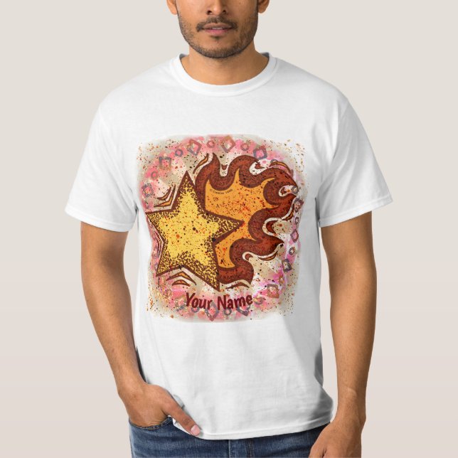Flaming Star T-Shirt (Framsida)