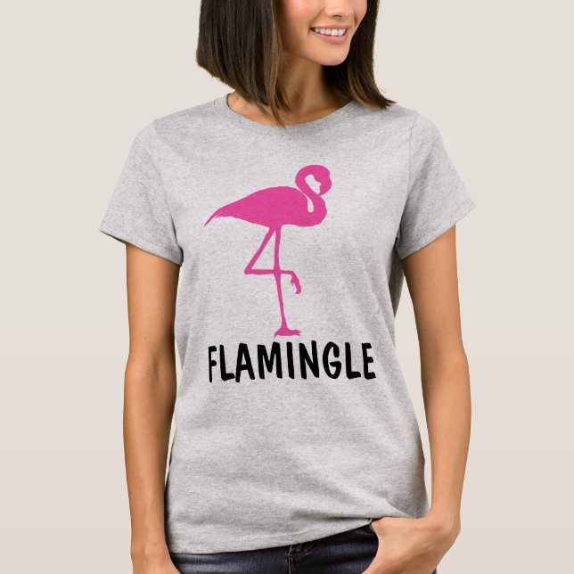 FLAMINGLE FLAMINGO T-shirts (Framsida)