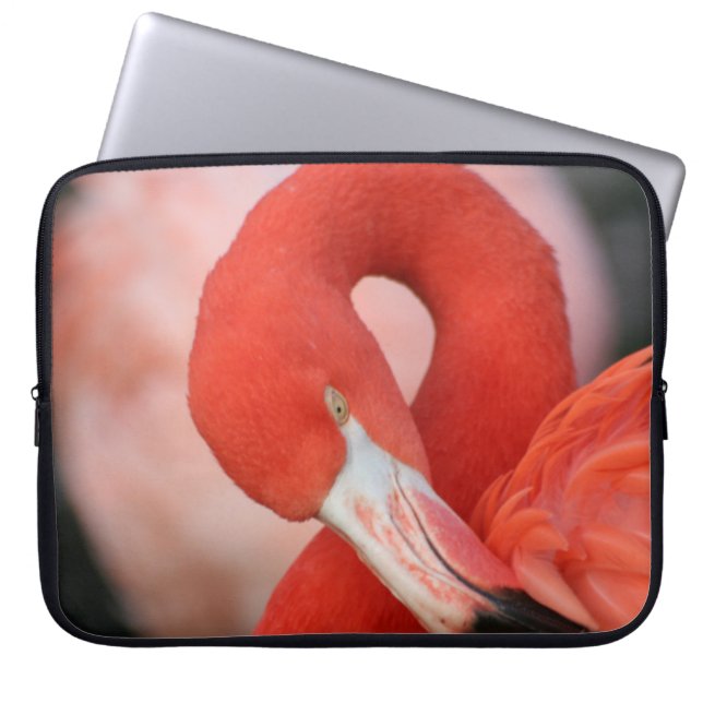 Flamingo 001 laptop fodral (Framsidan)