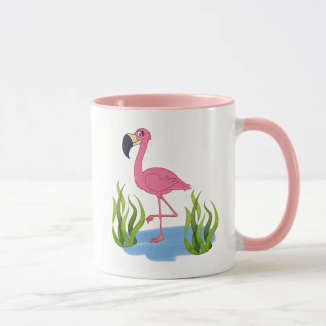 Flamingo 11 oz Combo Mugg (Höger)