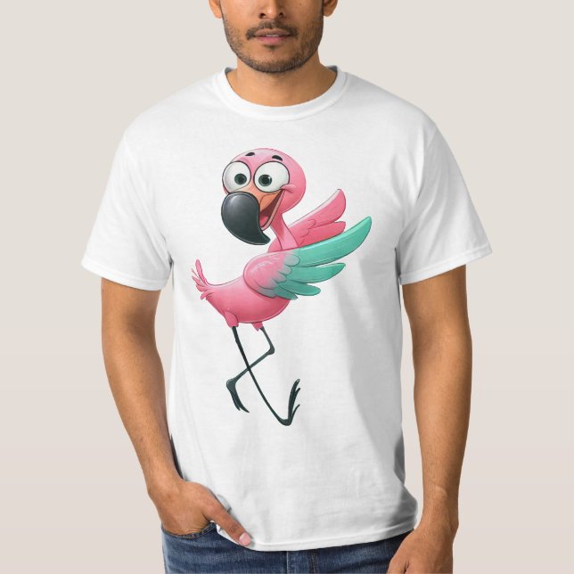 Flamingo 12 t shirt (Framsida)