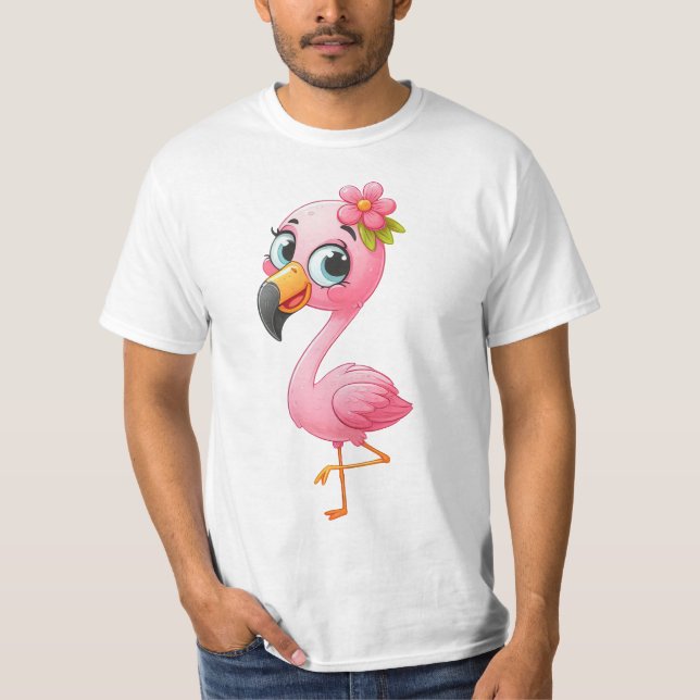 Flamingo 13 t shirt (Framsida)