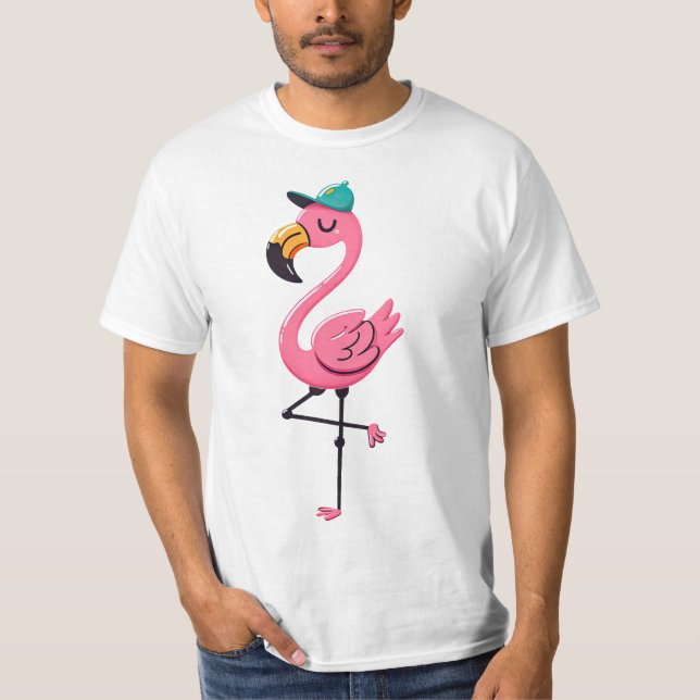 Flamingo 1 t shirt (Framsida)
