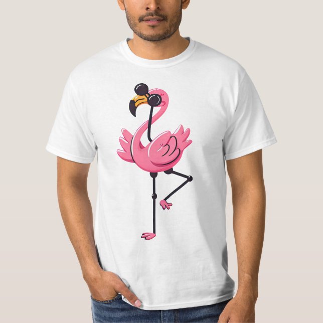 Flamingo 3 t shirt (Framsida)