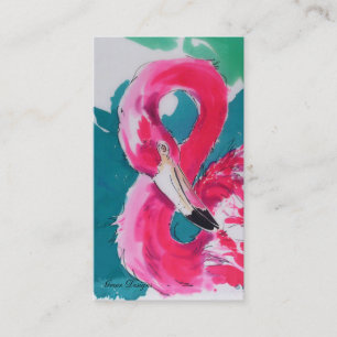 Flamingo-Affärskort Visitkort