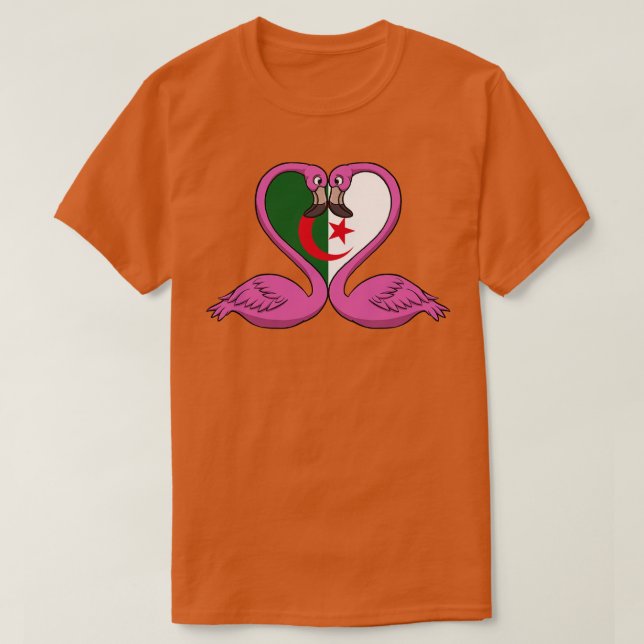 Flamingo Algeriet T Shirt (Design framsida)