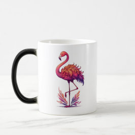 Flamingo älskare Morphing Magisk Mugg