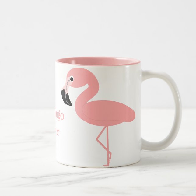 Flamingo Älskare Mugg (Höger)