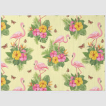 Flamingo and Butterflies 2