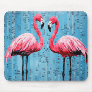 Flamingo Animal Bird Art Decor Paint Musmatta
