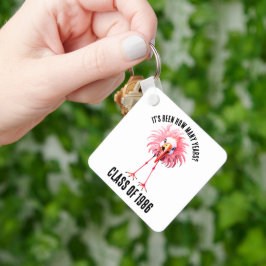 Flamingo Anpassningsbar School Reunion Nyckelring