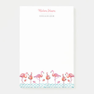 Flamingo Anteckningar Klisterlappar Post-it Block