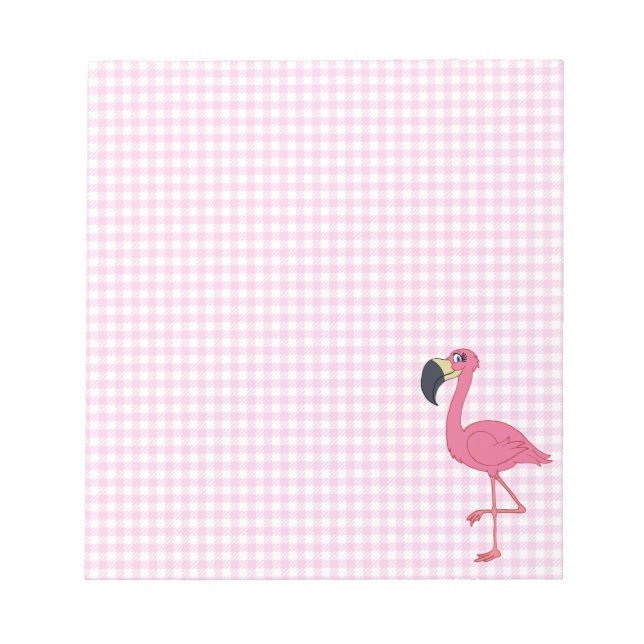 Flamingo Anteckningsblock (Framsida)