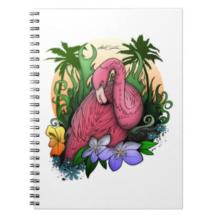 Flamingo Anteckningsbok