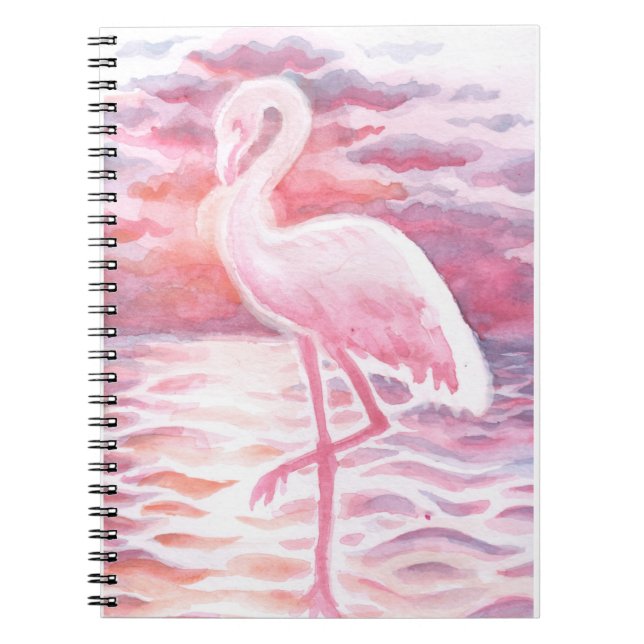 Flamingo Anteckningsbok (Framsidan)