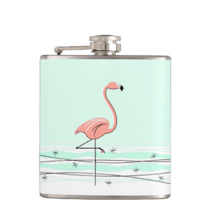 Flamingo Aqua inslagen kolv Fickplunta