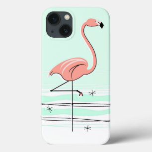 Flamingo Aqua iPad-fallet