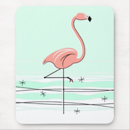 Flamingo Aqua mousepad Musmatta