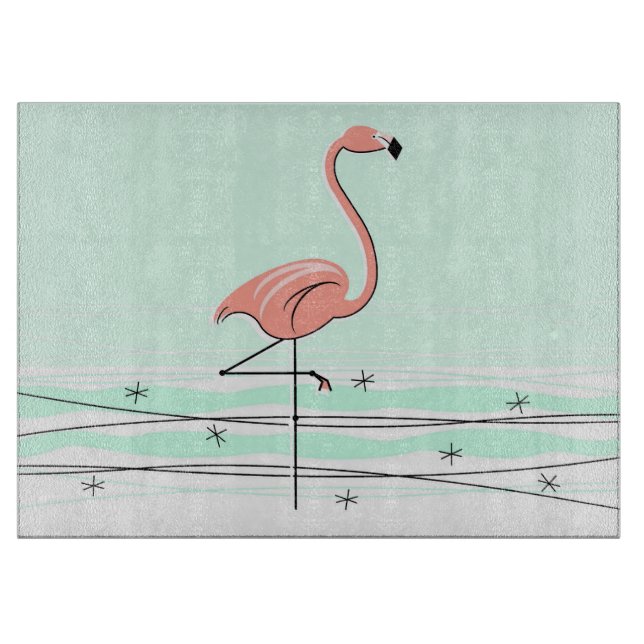 Flamingo Aqua-skärningsport (Framsidan)