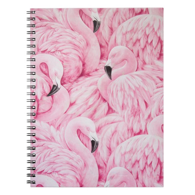 FLAMINGO ÄR ÖVERALLT. ANTECKNINGSBOK (Framsidan)