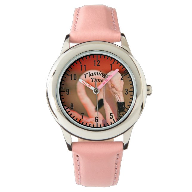 Flamingo Armbandsur (Framsida)