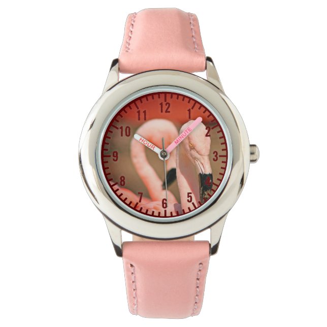Flamingo Armbandsur (Framsida)