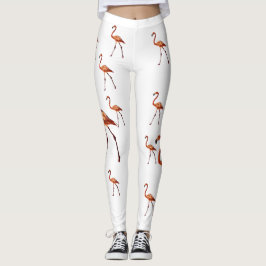 Flamingo Art Leggings