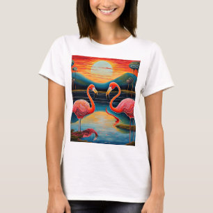 Flamingo Attraktion T Shirt