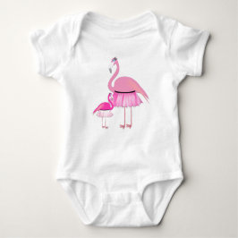 Flamingo - Baby Jersey Bodykostym T Shirt