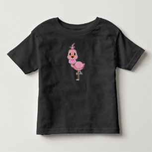 Flamingo Baby Nappar T Shirt