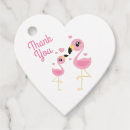 Flamingo Baby Shower Cute Tropical Gåvor Etiketter