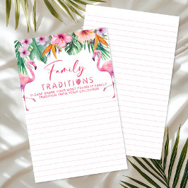 Flamingo Baby Shower Family Traditions Lakan