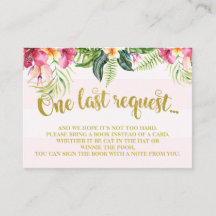 Flamingo Baby Shower, lägg till ett Bok-inmatnings