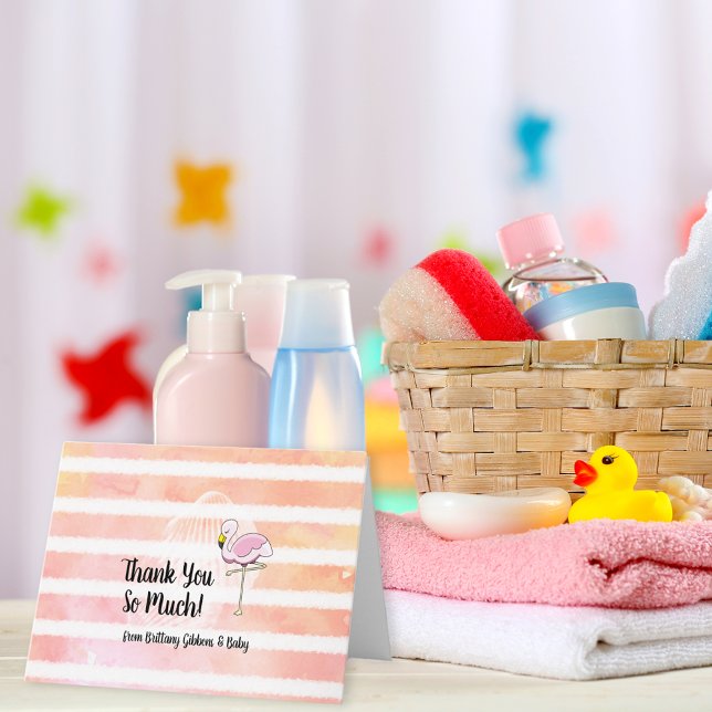 Flamingo Babyskor, Tack Kort (Skapare uppladdad)