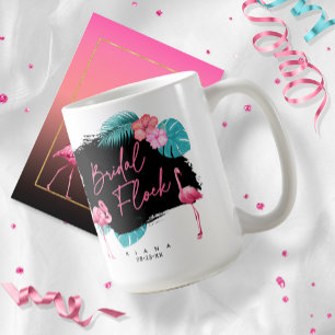 Flamingo Bachelorette Möhippa Flock ID930 Kaffemugg