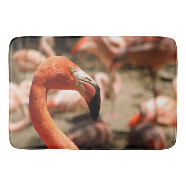 Flamingo Bath Mat! Badrumsmatta (Framsidan)