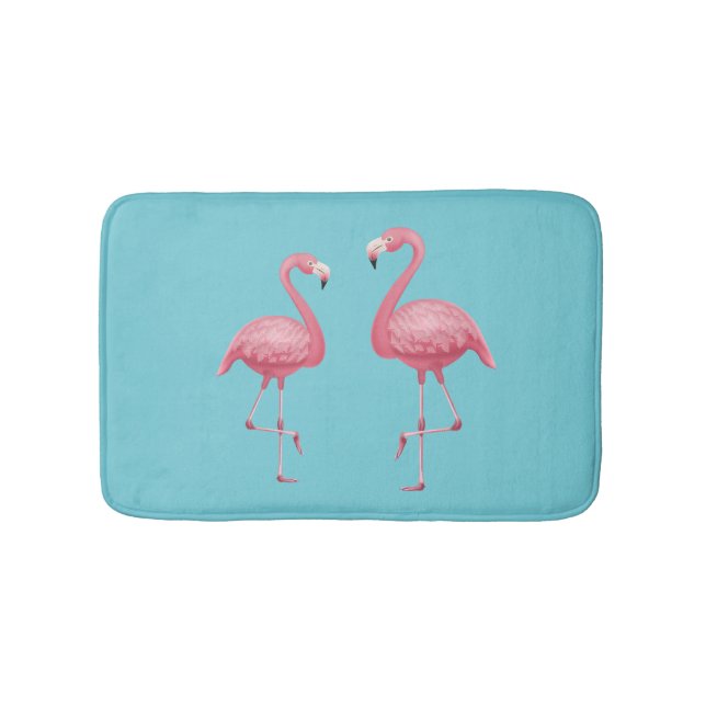 Flamingo Bath Mat Badrumsmatta (Framsidan)