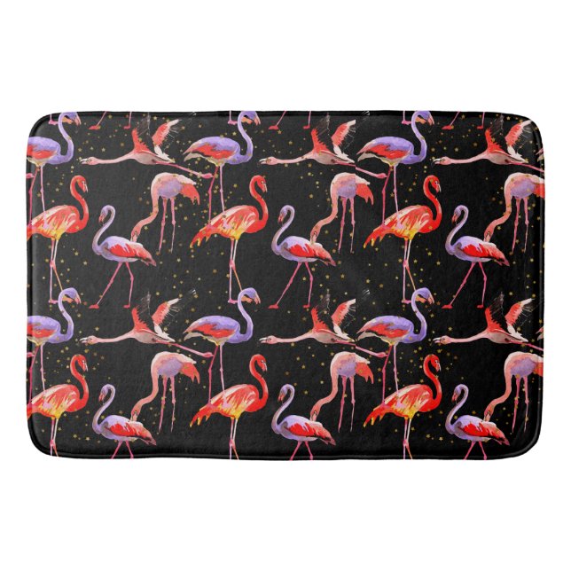 Flamingo Bath Mat Large Badrumsmatta (Framsidan)