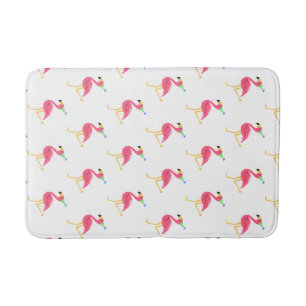 Flamingo Bathroom Mat Badrumsmatta