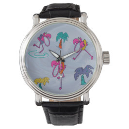 Flamingo Beach Armbandsur