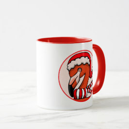 Flamingo Bells Jul Mugg