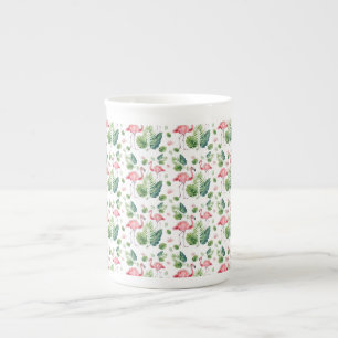 Flamingo Benporslin Mugg
