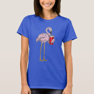 Flamingo Beverage T Shirt