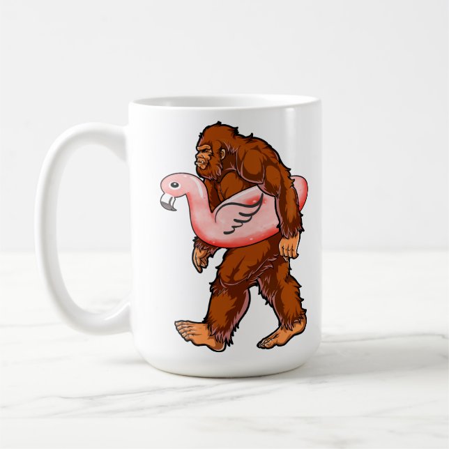 Flamingo Bigfoot Kaffemugg (Vänster)