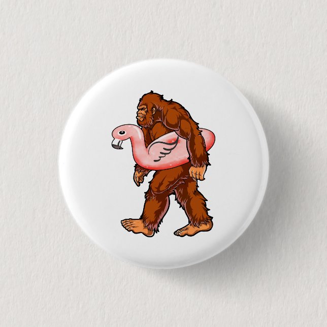 Flamingo Bigfoot Knapp (Framsida)
