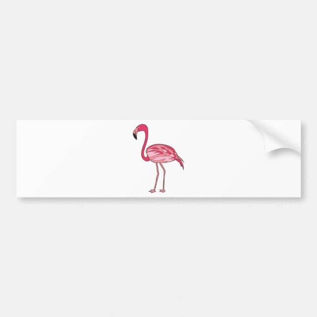 Flamingo Bildekal (Framsidan)